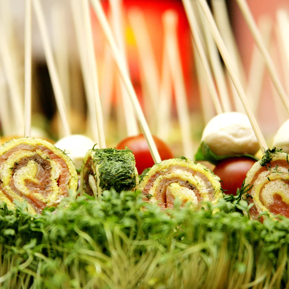 Kreatives Fingerfood von Catering Kromberg